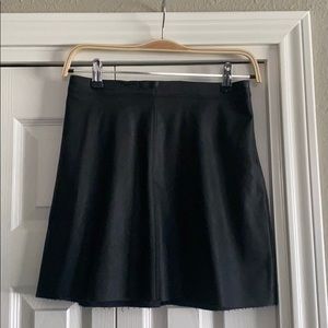 Abercrombie & Fitch Faux Leather Skirt